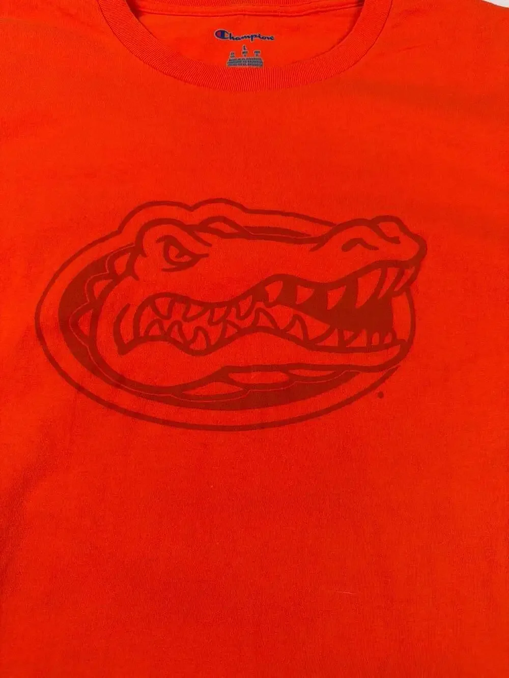 Champion Florida Gators Orange Graphic T-Shirt Size L. A-0034 - Picture 2 of 6
